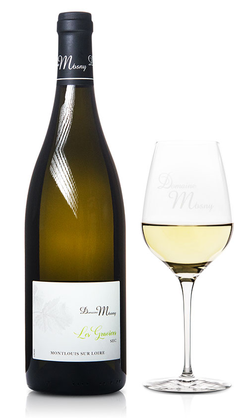 vin blanc sec AOC Montlouis Les Graviers - Domaine Mosny